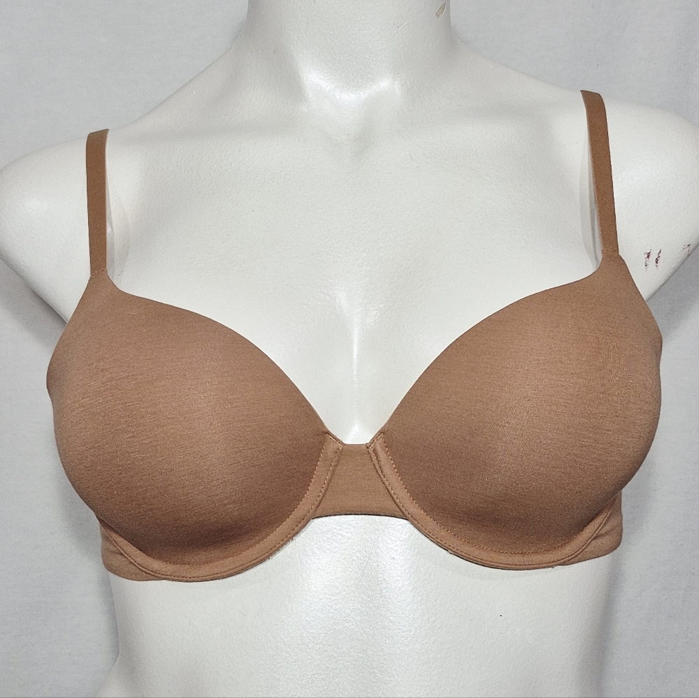 34D Old Navy Cotton‎ Smoothing Full-Coverage Underwire Bra Cocoa Mocha NWOT
